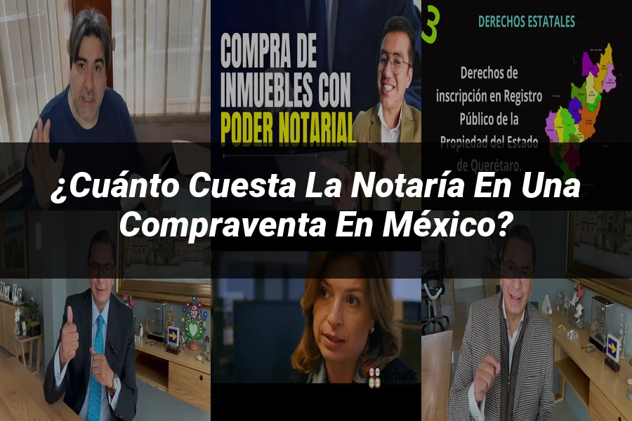 "¿Cuánto Cuesta la Notaría en una Compraventa en México?"