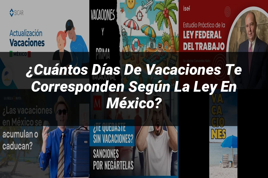 "¿Cuántos Días de Vacaciones Te Corresponden Según la Ley en México?"