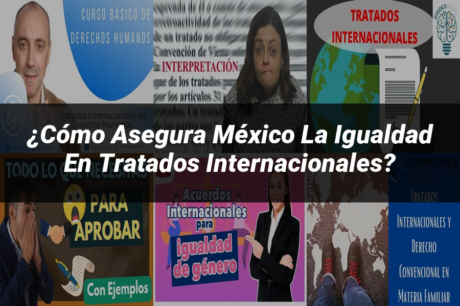 "¿Cómo Asegura México la Igualdad en Tratados Internacionales?"