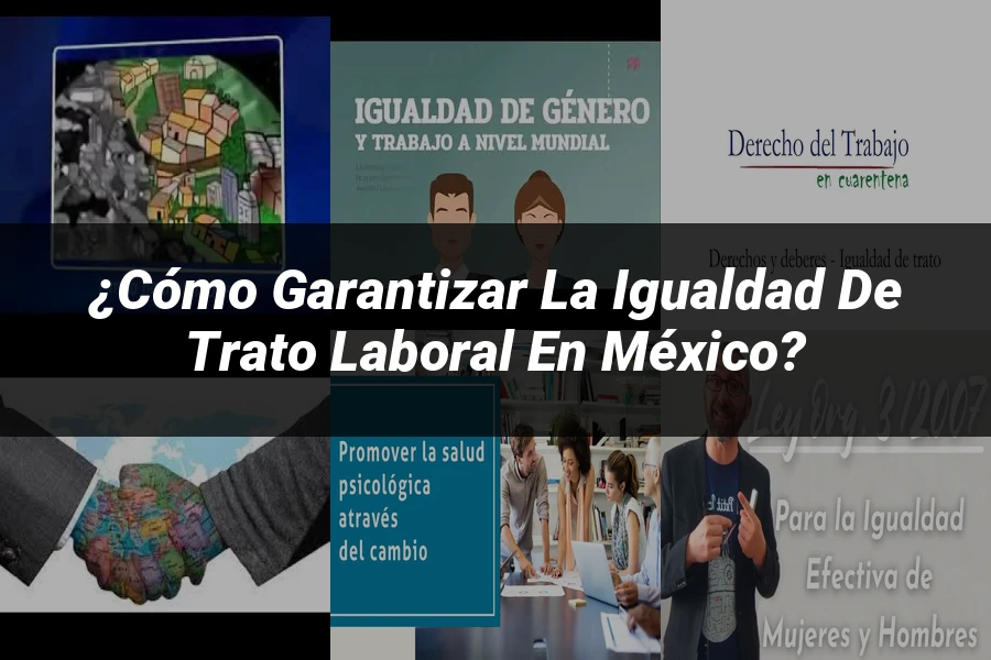"¿Cómo Garantizar la Igualdad de Trato Laboral en México?"