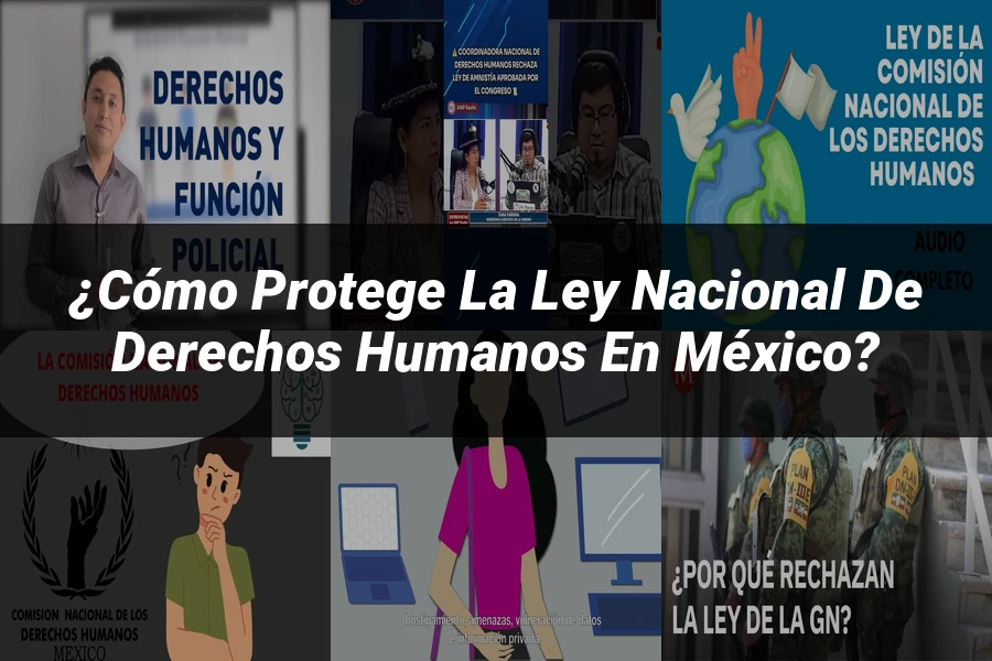 "¿Cómo Protege la Ley Nacional de Derechos Humanos en México?"
