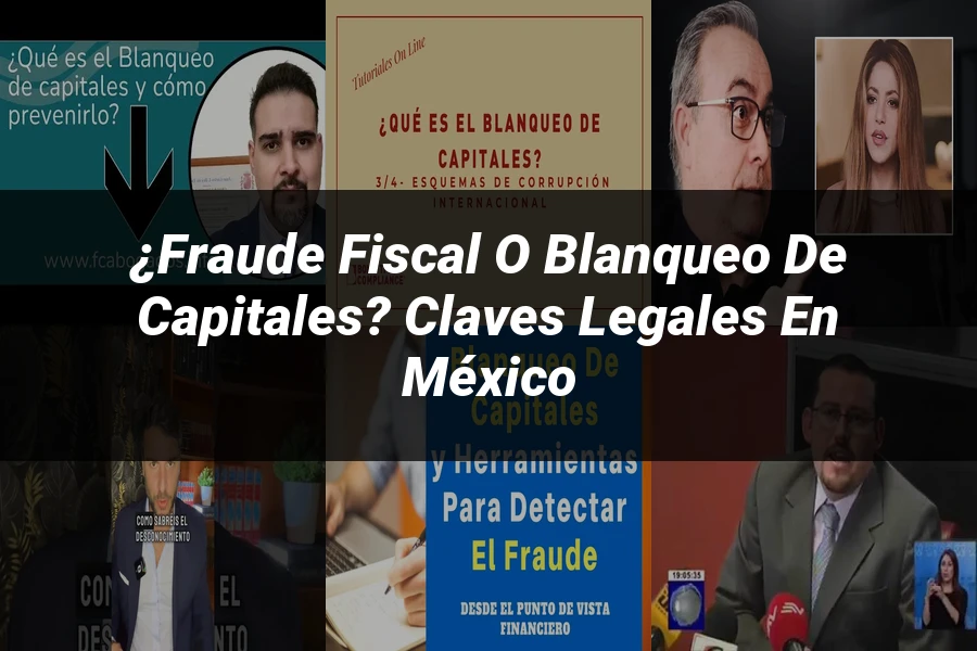"¿Fraude Fiscal o Blanqueo de Capitales? Claves Legales en México"