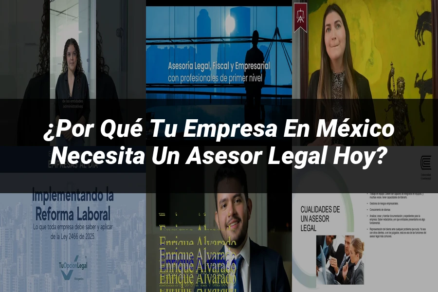 "¿Por Qué Tu Empresa en México Necesita un Asesor Legal Hoy?"