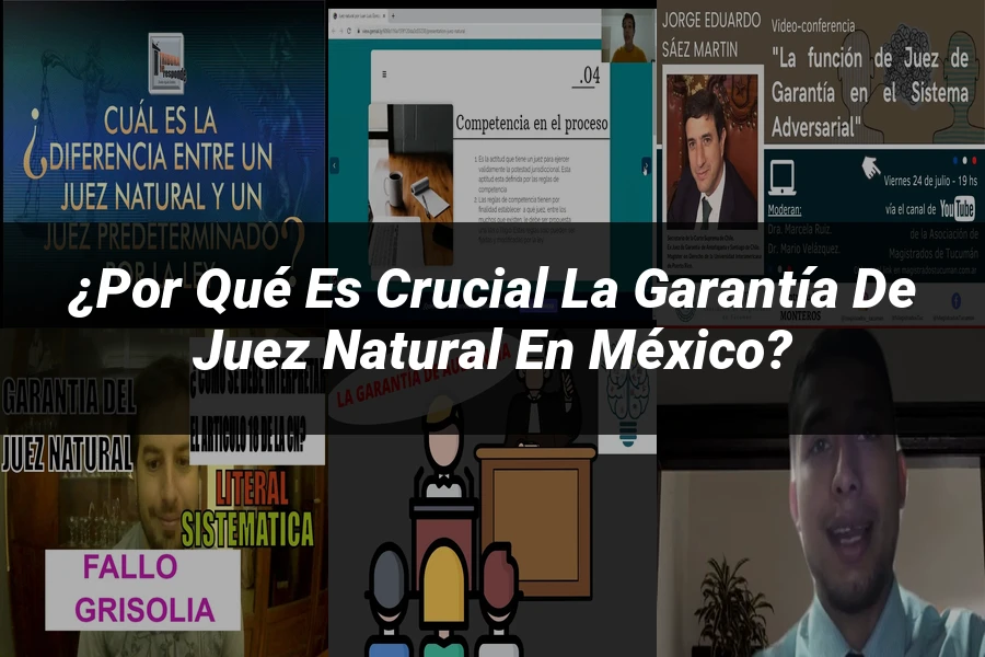"¿Por qué es Crucial la Garantía de Juez Natural en México?"