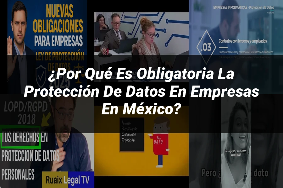 "¿Por qué es Obligatoria la Protección de Datos en Empresas en México?"