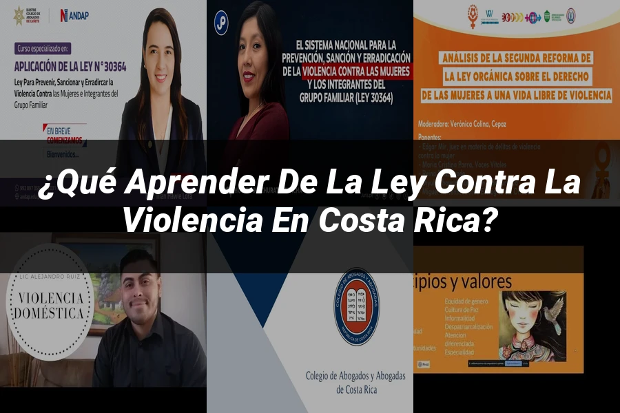 "¿Qué Aprender de la Ley Contra la Violencia en Costa Rica?"