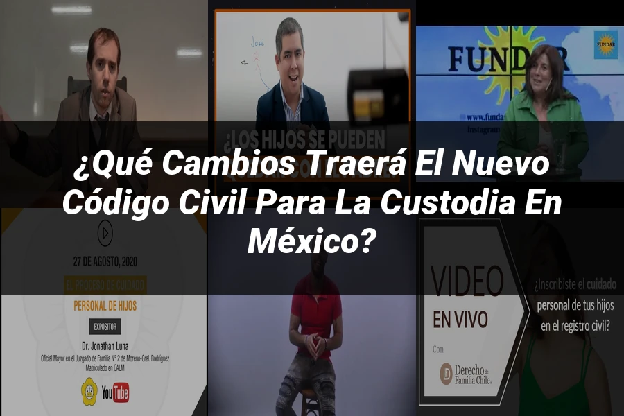 "¿Qué Cambios Traerá el Nuevo Código Civil para la Custodia en México?"