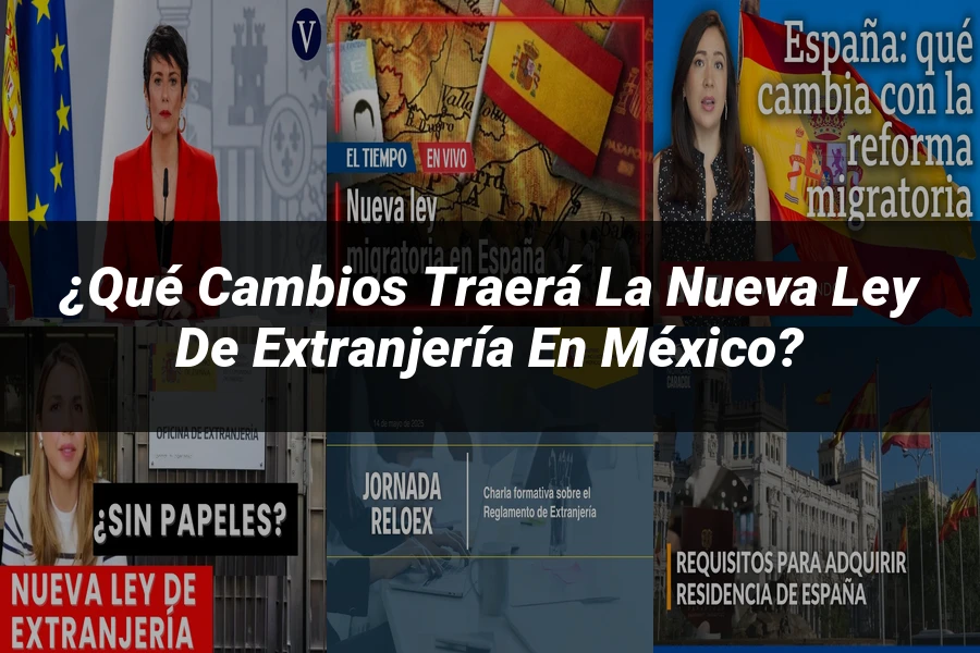 "¿Qué Cambios Traerá la Nueva Ley de Extranjería en México?"