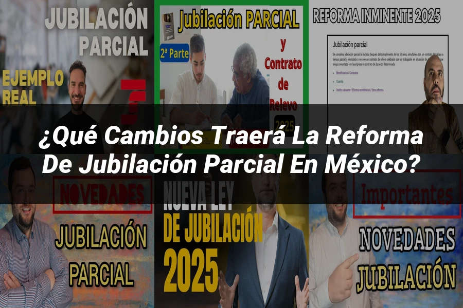 "¿Qué Cambios Traerá la Reforma de Jubilación Parcial en México?"