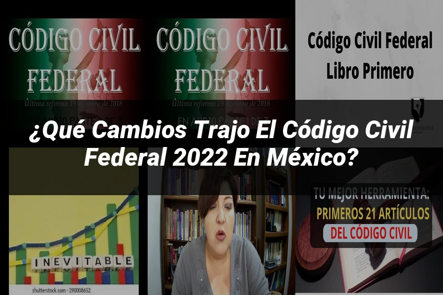 "¿Qué Cambios Trajo el Código Civil Federal 2022 en México?"