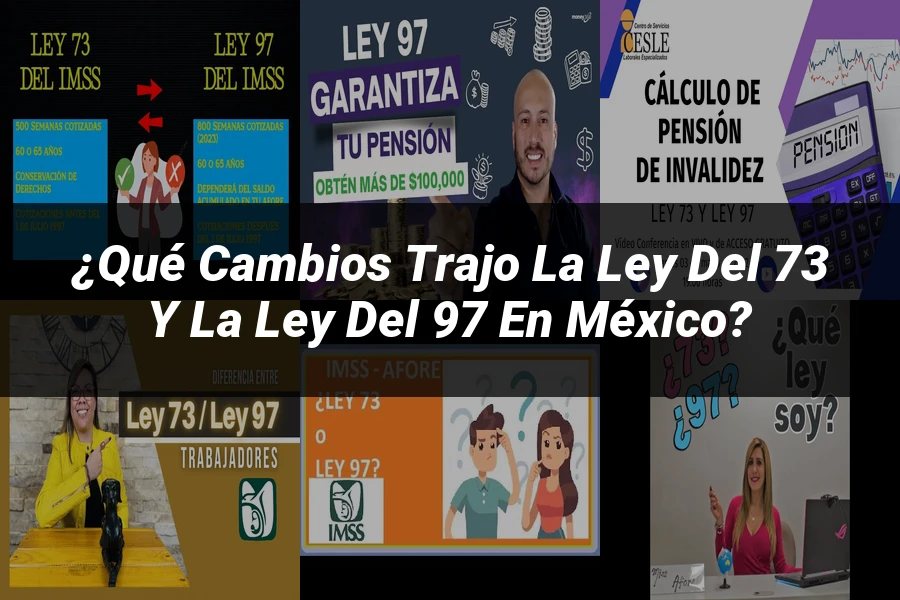 "¿Qué Cambios Trajo la Ley del 73 y la Ley del 97 en México?"