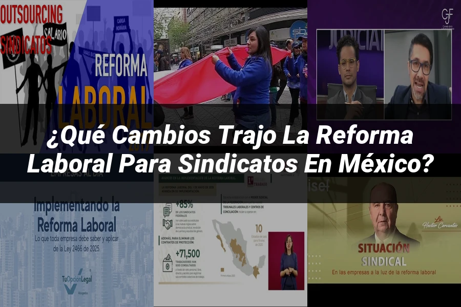 "¿Qué Cambios Trajo la Reforma Laboral para Sindicatos en México?"