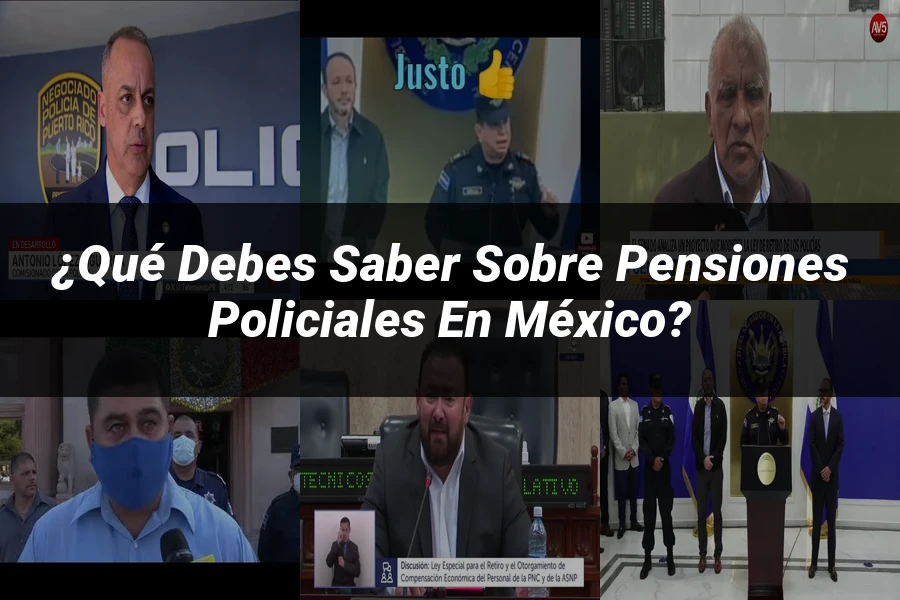 "¿Qué Debes Saber Sobre Pensiones Policiales en México?"