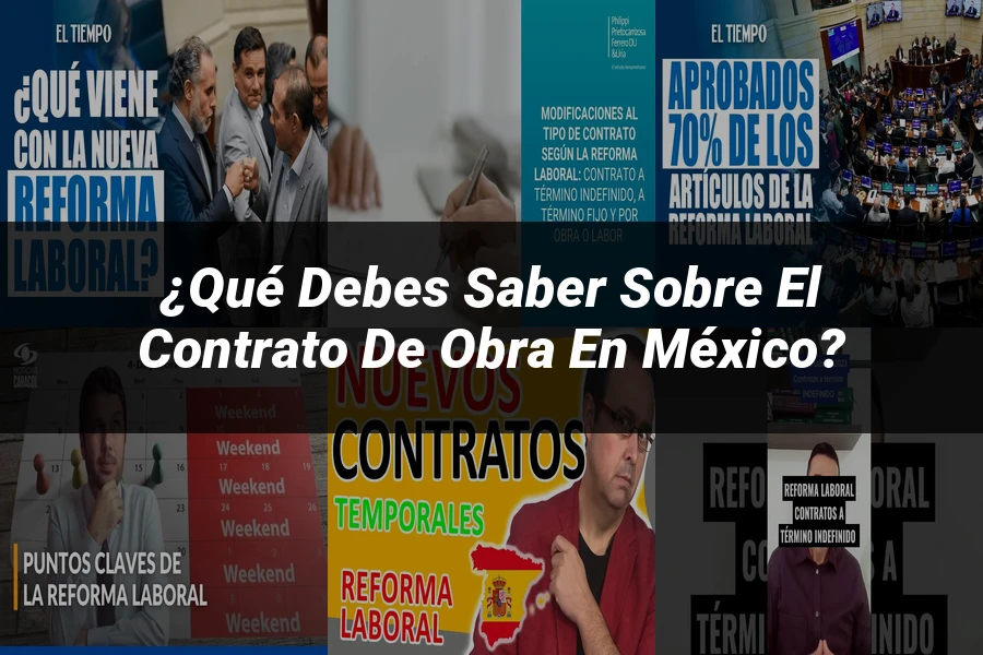 "¿Qué Debes Saber Sobre el Contrato de Obra en México?"