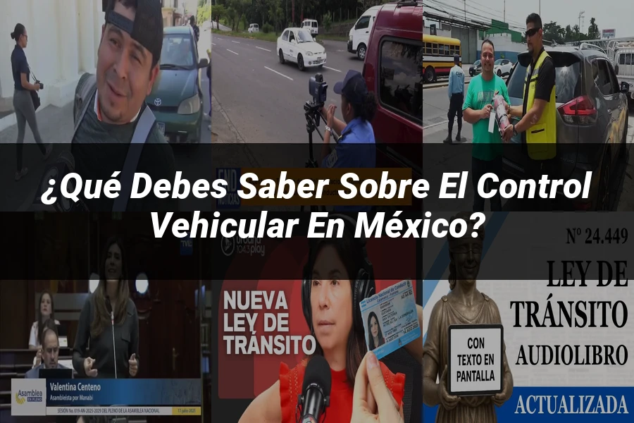 "¿Qué Debes Saber Sobre el Control Vehicular en México?"