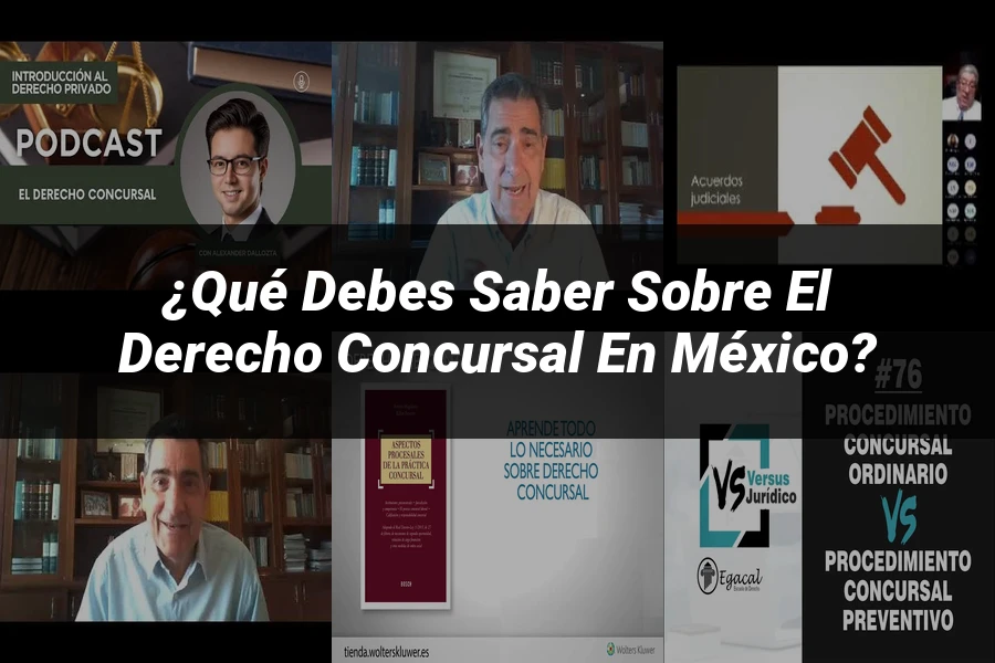 "¿Qué Debes Saber Sobre el Derecho Concursal en México?"