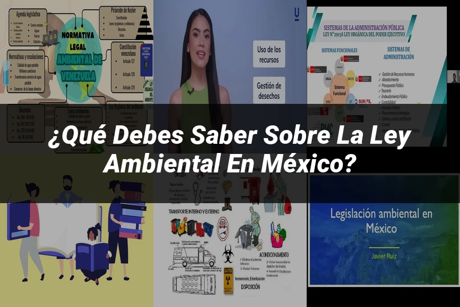 "¿Qué Debes Saber Sobre la Ley Ambiental en México?"