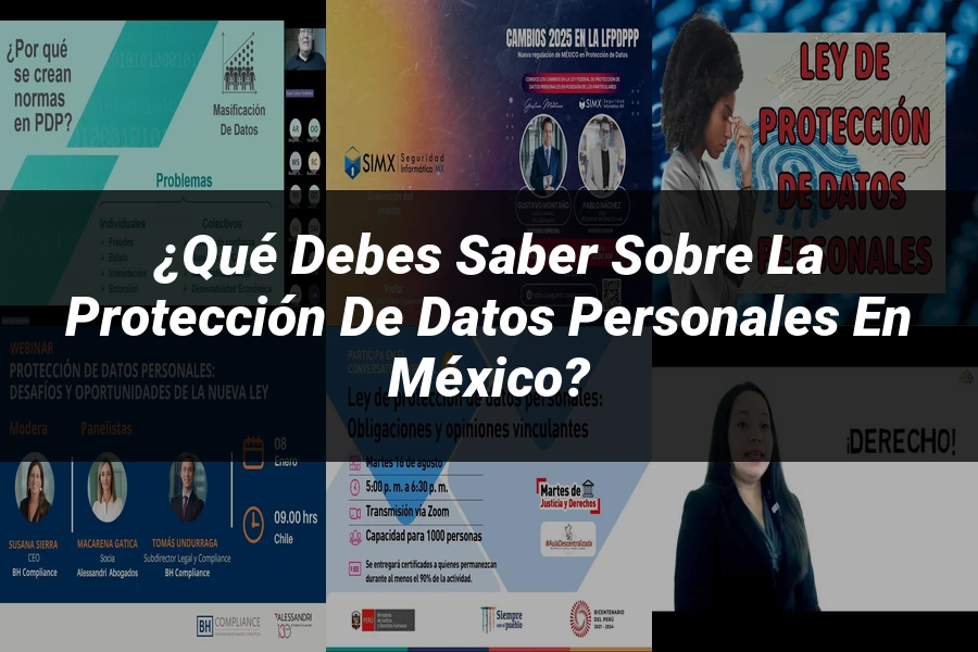 "¿Qué Debes Saber Sobre la Protección de Datos Personales en México?"