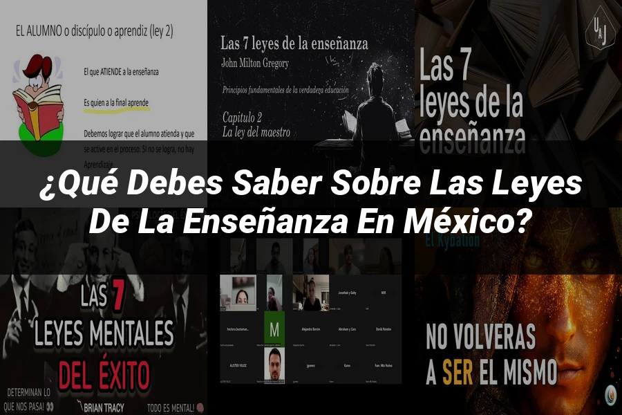 "¿Qué Debes Saber Sobre las Leyes de la Enseñanza en México?"