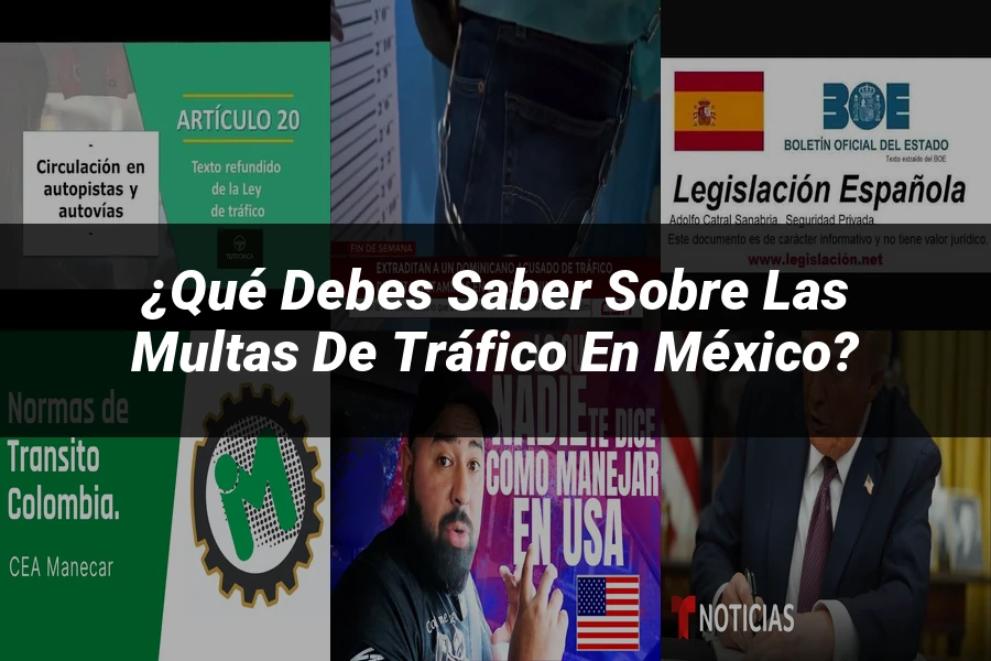 "¿Qué Debes Saber Sobre las Multas de Tráfico en México?"