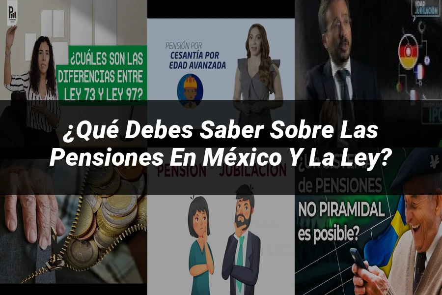 "¿Qué Debes Saber Sobre las Pensiones en México y la Ley?"