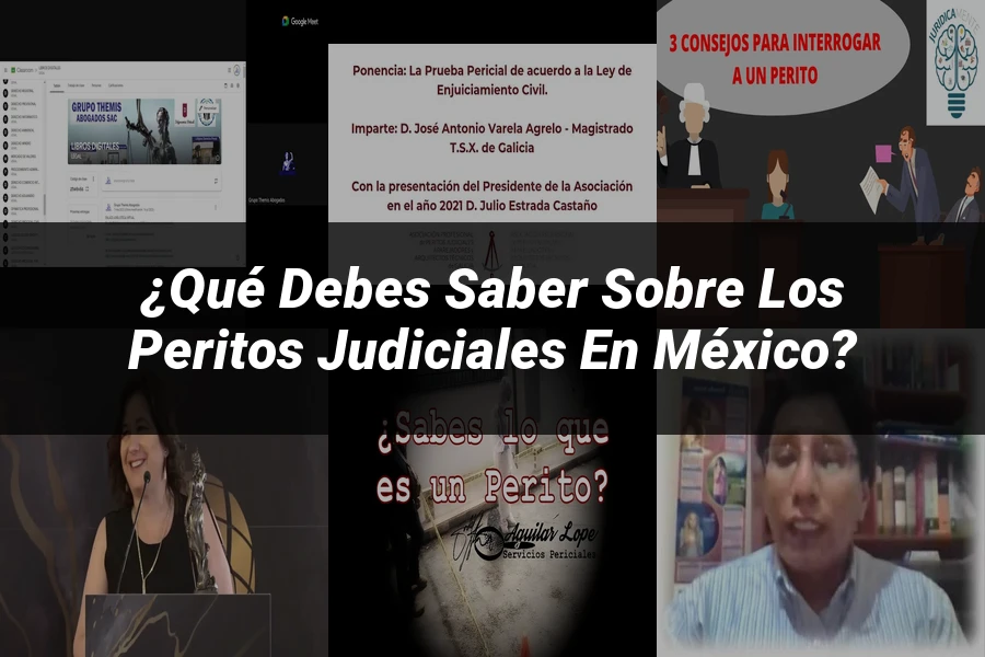 "¿Qué Debes Saber Sobre los Peritos Judiciales en México?"