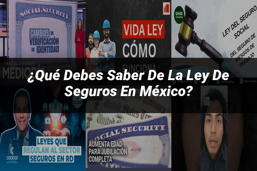 "¿Qué Debes Saber de la Ley de Seguros en México?"