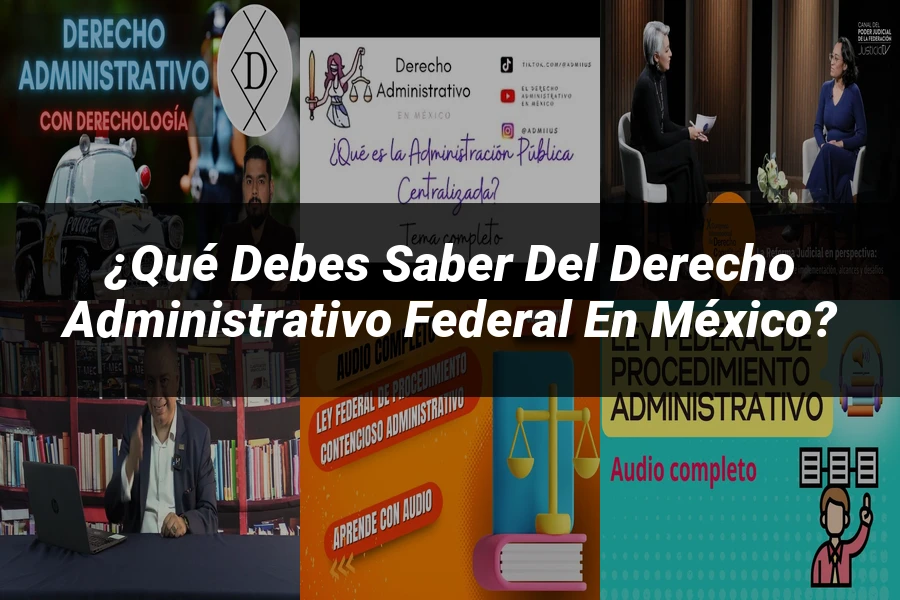 "¿Qué Debes Saber del Derecho Administrativo Federal en México?"