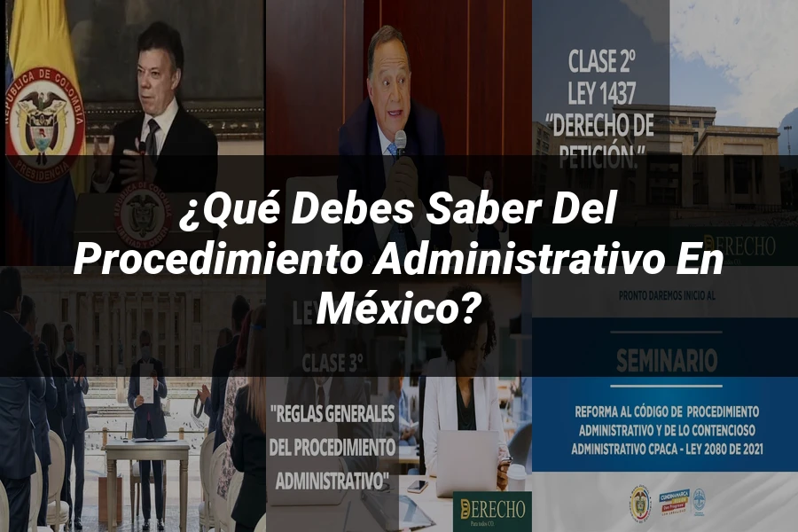 "¿Qué Debes Saber del Procedimiento Administrativo en México?"