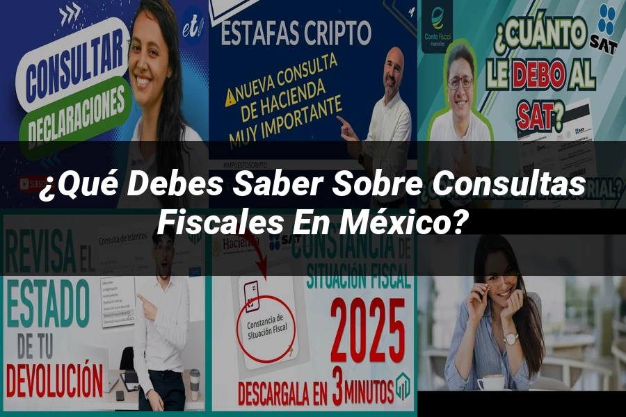 "¿Qué Debes Saber sobre Consultas Fiscales en México?"