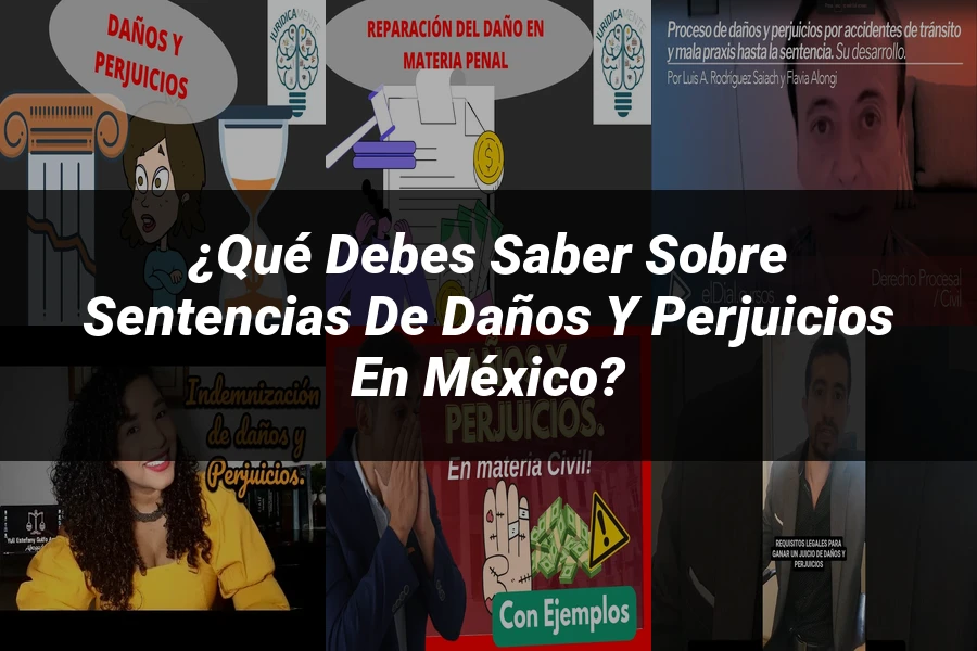 "¿Qué Debes Saber sobre Sentencias de Daños y Perjuicios en México?"