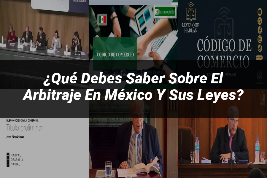 "¿Qué Debes Saber sobre el Arbitraje en México y sus Leyes?"