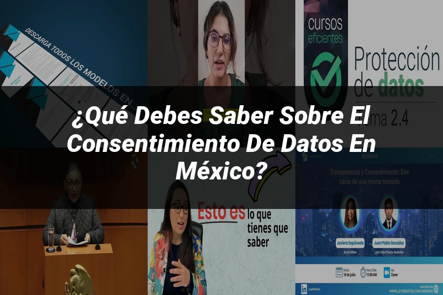 "¿Qué Debes Saber sobre el Consentimiento de Datos en México?"