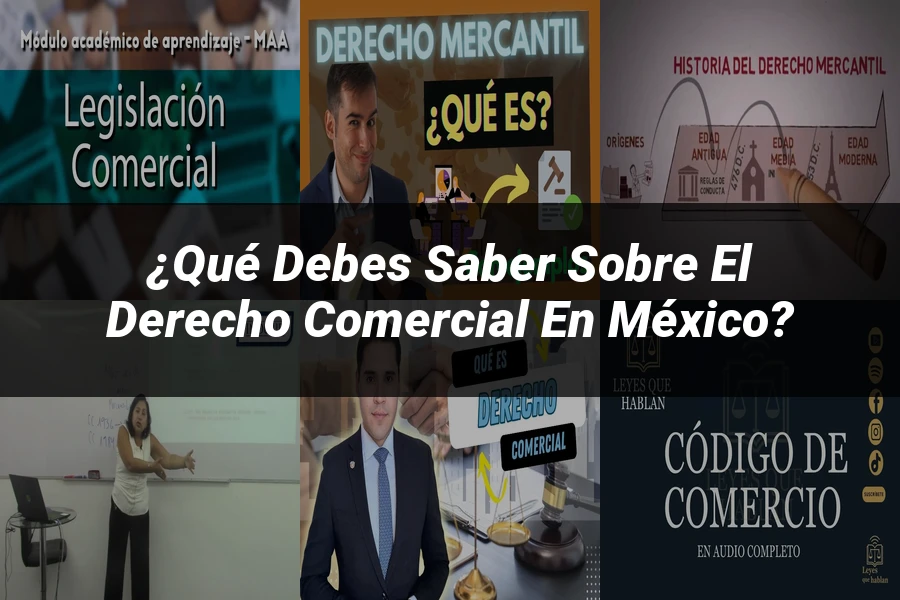 "¿Qué Debes Saber sobre el Derecho Comercial en México?"