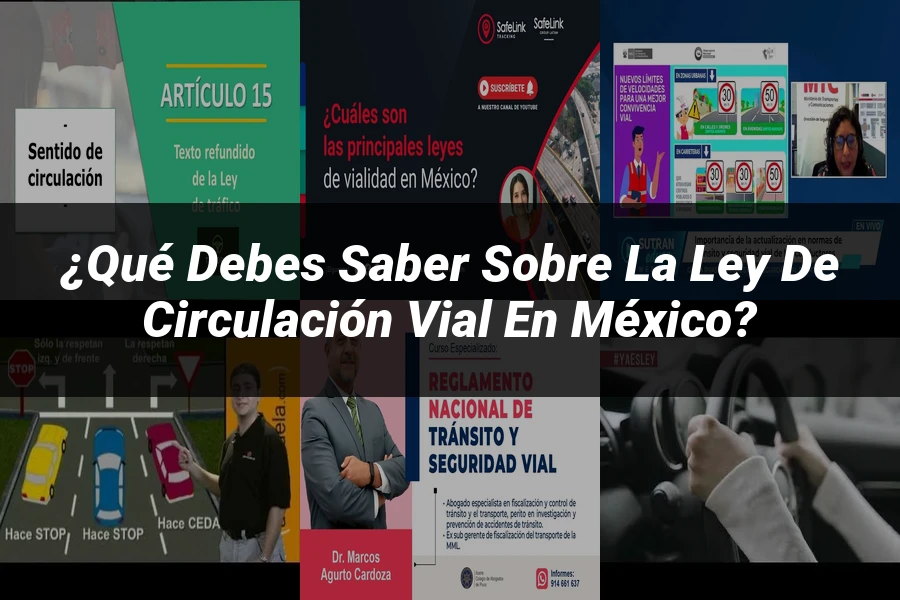 "¿Qué Debes Saber sobre la Ley de Circulación Vial en México?"