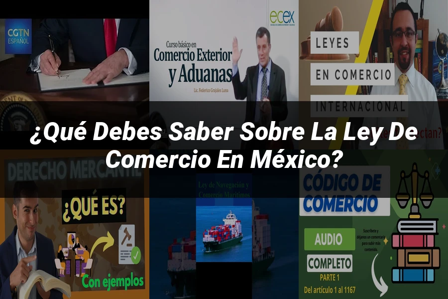 "¿Qué Debes Saber sobre la Ley de Comercio en México?"