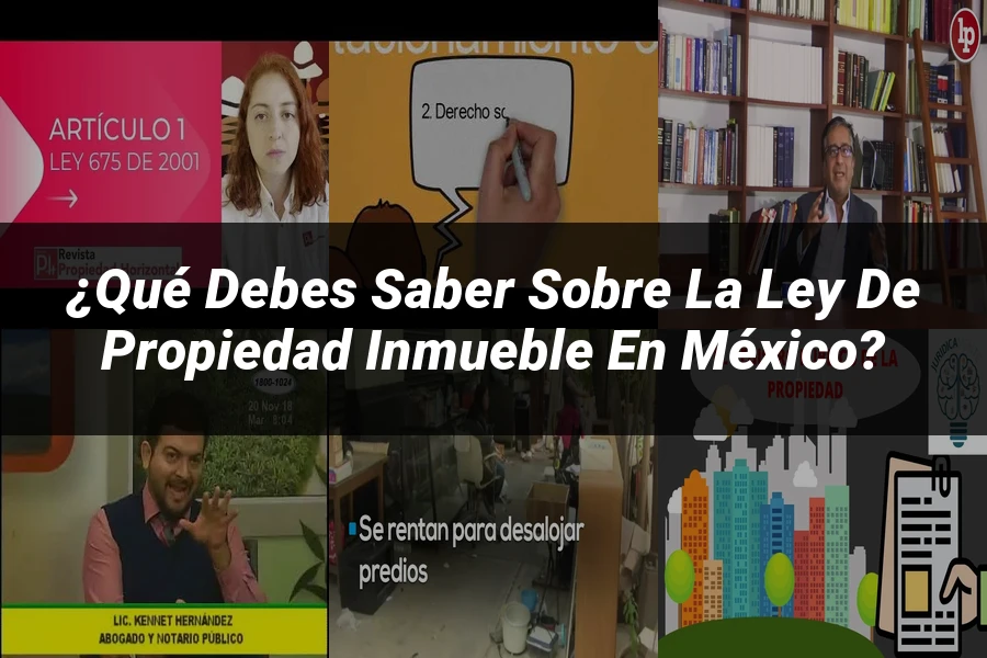 "¿Qué Debes Saber sobre la Ley de Propiedad Inmueble en México?"