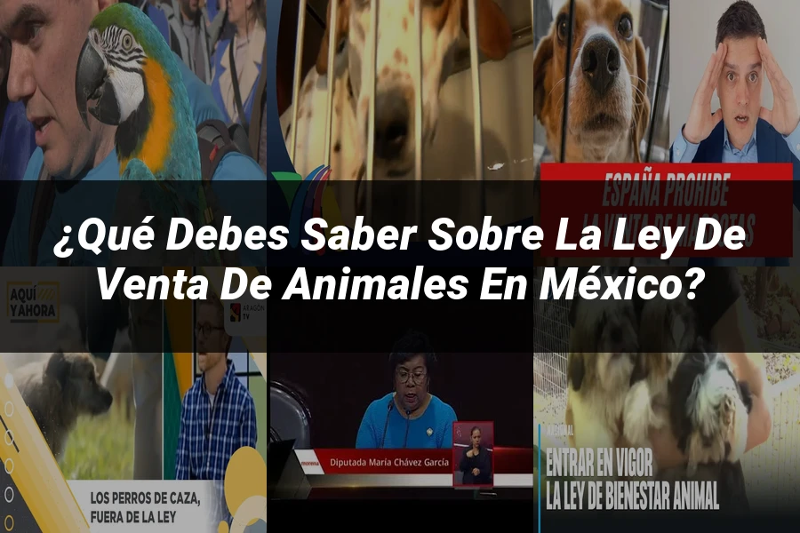 "¿Qué Debes Saber sobre la Ley de Venta de Animales en México?"