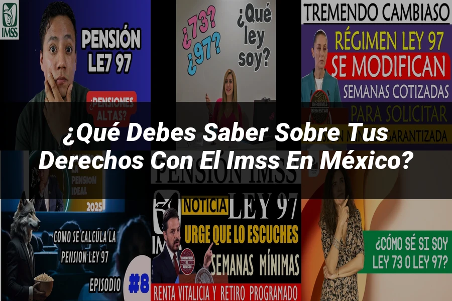 "¿Qué Debes Saber sobre tus Derechos con el IMSS en México?"