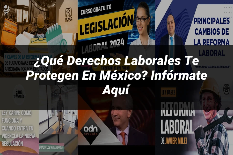 "¿Qué Derechos Laborales Te Protegen en México? Infórmate Aquí"