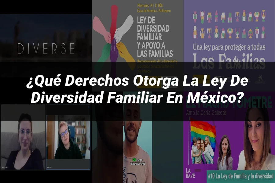 "¿Qué Derechos Otorga la Ley de Diversidad Familiar en México?"