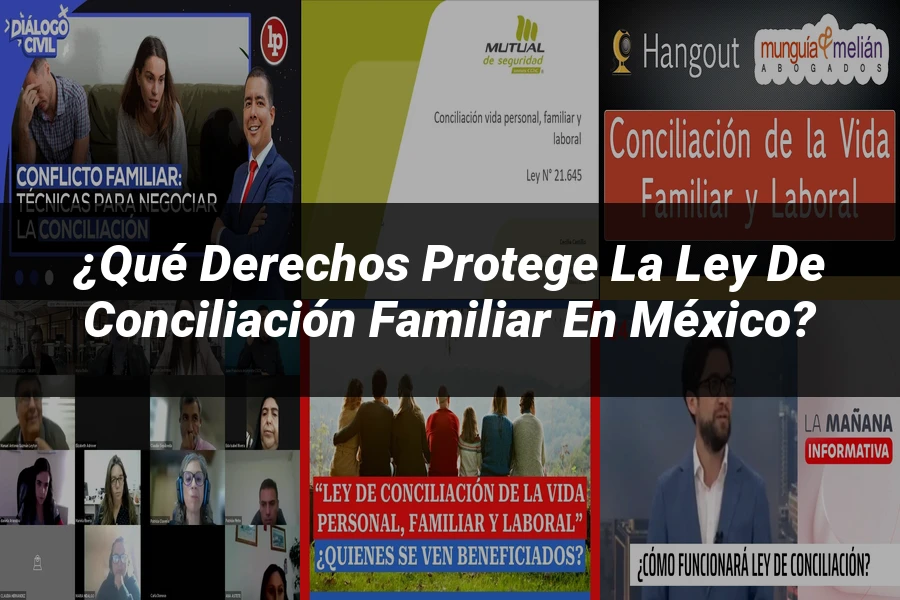 "¿Qué Derechos Protege la Ley de Conciliación Familiar en México?"