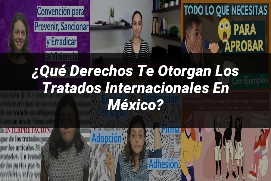 "¿Qué Derechos Te Otorgan los Tratados Internacionales en México?"