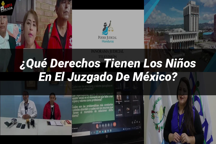 "¿Qué Derechos Tienen los Niños en el Juzgado de México?"