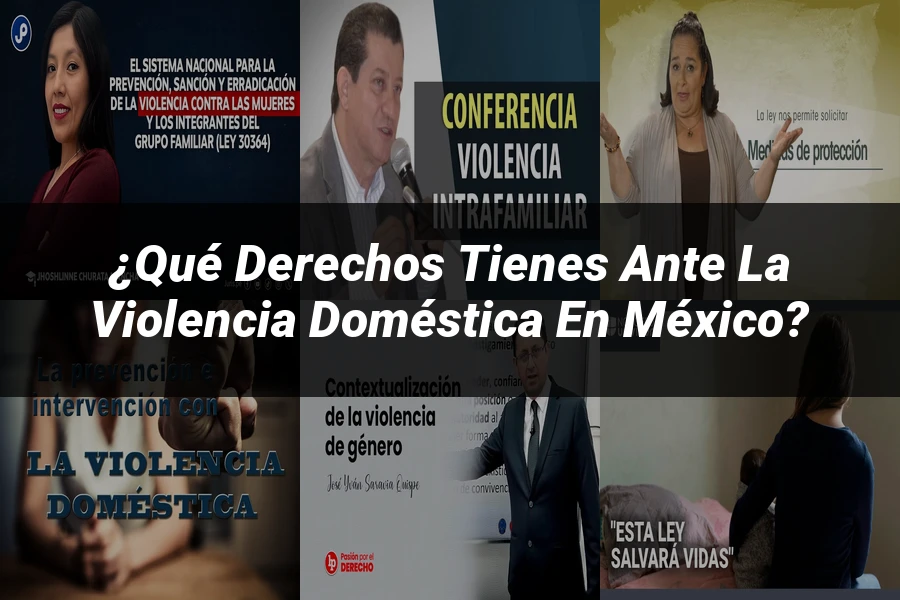 "¿Qué Derechos Tienes Ante la Violencia Doméstica en México?"