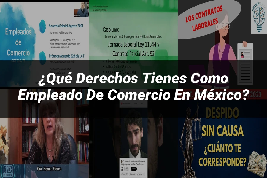 "¿Qué Derechos Tienes como Empleado de Comercio en México?"