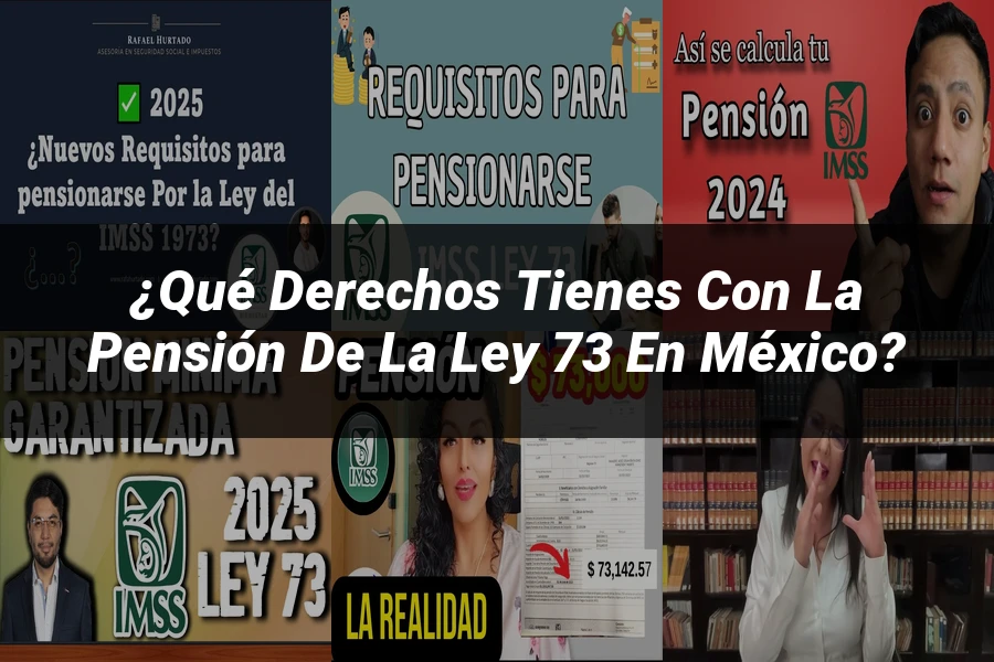 "¿Qué Derechos Tienes con la Pensión de la Ley 73 en México?"