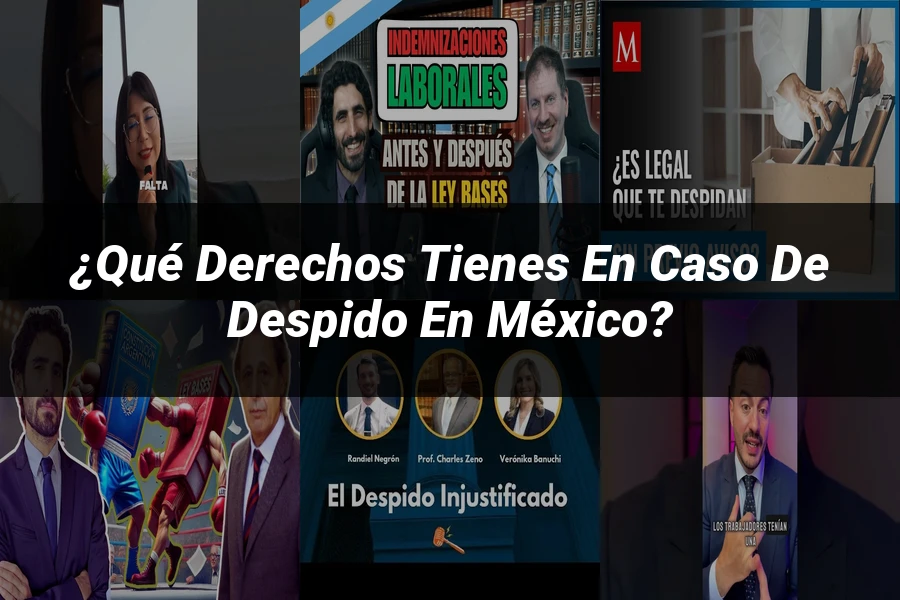 "¿Qué Derechos Tienes en Caso de Despido en México?"