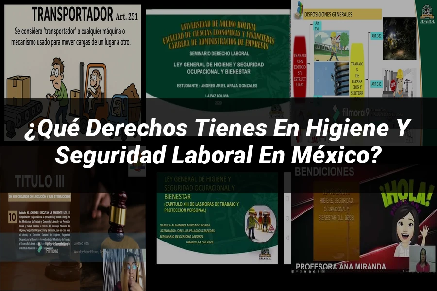 "¿Qué Derechos Tienes en Higiene y Seguridad Laboral en México?"