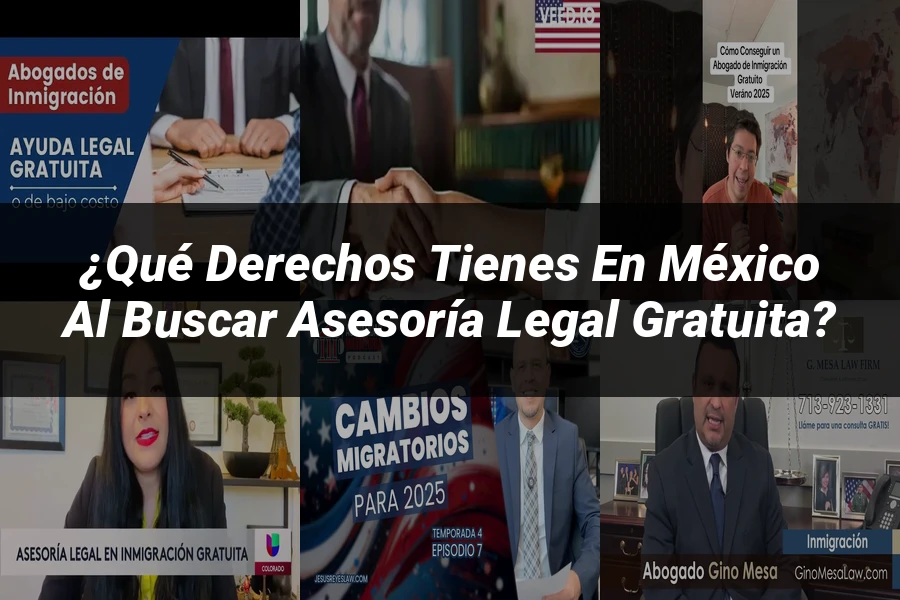 "¿Qué Derechos Tienes en México al Buscar Asesoría Legal Gratuita?"